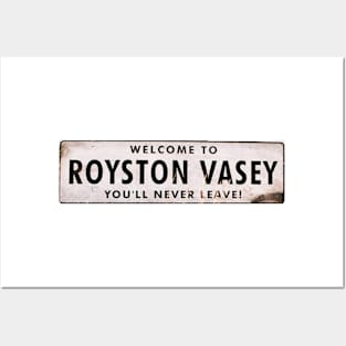 Welcome To Royston Vasey - You'll Never Leave - The League of Gentlemen Posters and Art